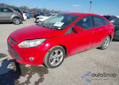 2012 Ford Focus Se from USA, damaged, VIN 1FAHP3F29CL318037